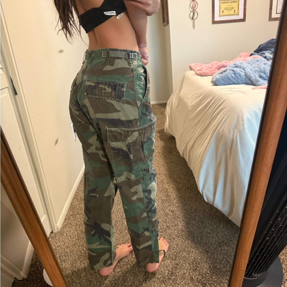 Urban Outfitters Camouflage Wide Leg Pants